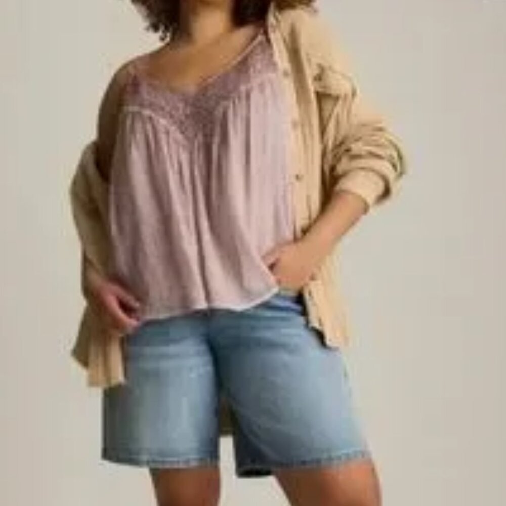 NWT Torrid Festi Cami Top ~ Boho 2X